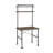 Modern 2-Shelf Writing Desk For Home