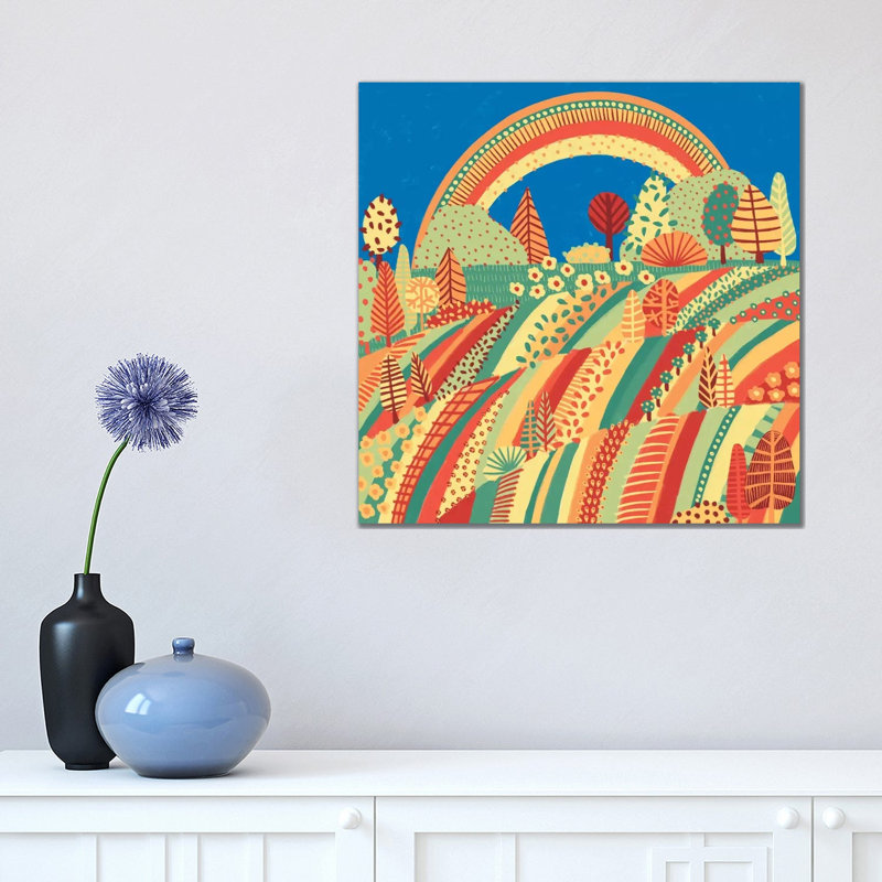 Fairy Tale Landscape II by Alisa Galitsyna - Wrapped Canvas Print, 45.72 cm H x 45.72 cm W x 1.91 cm D