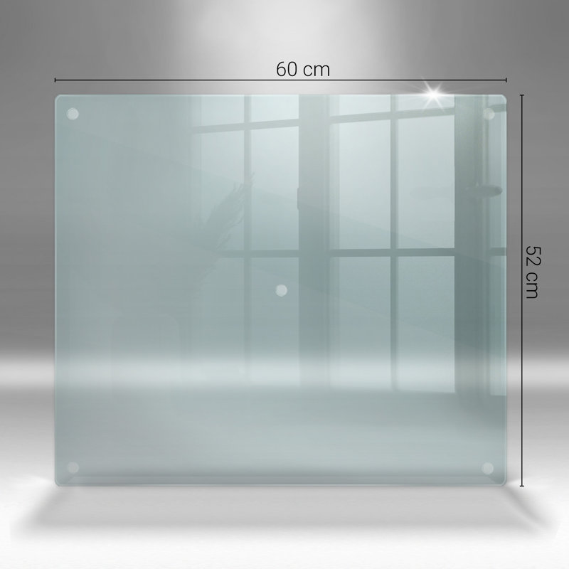 Glass Cutting Chopping Board: Premium Tempered Glass for Kitchen Use, 52cm W x 60cm L