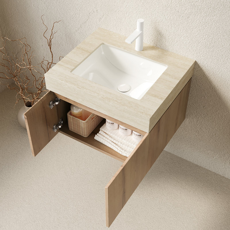 24" Bathroom Vanity and Sink