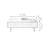 Solid wood granite slab simple coffee table