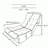 Adjustable Armless Chair-1574337251