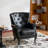 Diavion 24"W Faux Leather Wingback Chair-452239633