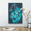 Teal Blue Hydrangeas - Wrapped Canvas-61837953