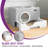 Denholme Polypropylene Resin PP Enclosed Litter Box with Scoop-1227886034