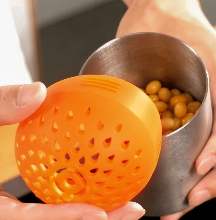 Gourmet Easy 3 Pcs Silicone Food Strainer