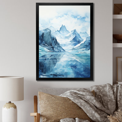 Latayvia Alaska Glacial Reflections, reproduction d'art sur toile