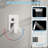 12 Inch Wall Mounted Shower System Rain Mixer Shower Combo Set Square Shower Head with Hand Shower-102193248