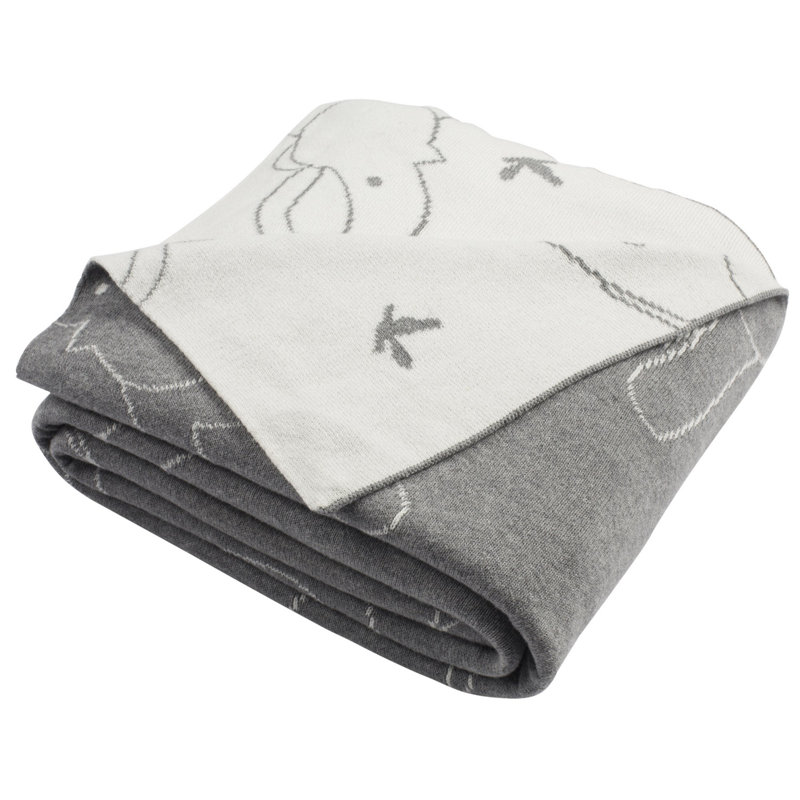 Knitted Throw Blanket