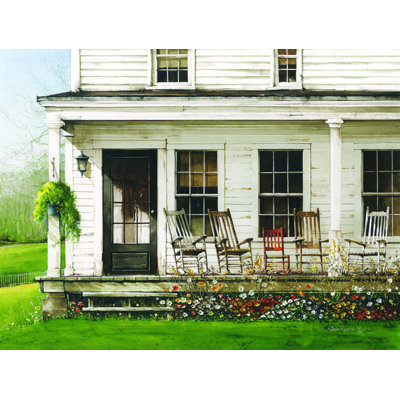 " Back Porch Gathering " by John Rossini