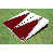 Maroon and White
