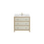 Ensemble de meuble-lavabo simple 36 po Celeste