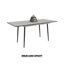 Ensemble de table à manger extensible de 47 à 63 po pour 2 à 6 personnes, équipé d'une chaise de salle à manger rembourrée en tissu polyuréthane épais et d'une table à manger élégante et spacieuse, d'une table de cuisine et d'un ensemble de ch-126599692-126599682