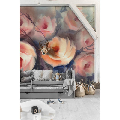 Cassaundra Matte Peel and Stick Mural