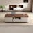 Ancient style mobile multi-functional coffee table