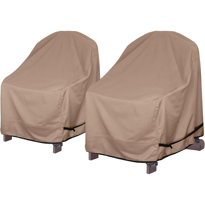 Patio Chair Cover Set Of 2, 36'' W x 37'' D x 36'' H