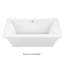 Madelyn 3 Freestanding Soaker Tub - Matte-849931307