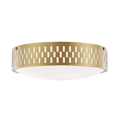 Plafonnier encastré 3 lumières 14 po Maude