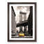 Yellow Taxi Cab in New York City in Abstract - Picture Frame Graphic Art Print-55759181-55759182