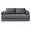Boneless Convertible Sofa Bed, Folding Floor Couch With Corduroy Fabric And Pillows, Multi-Functional For Living Room And Bedroom-1655025647
