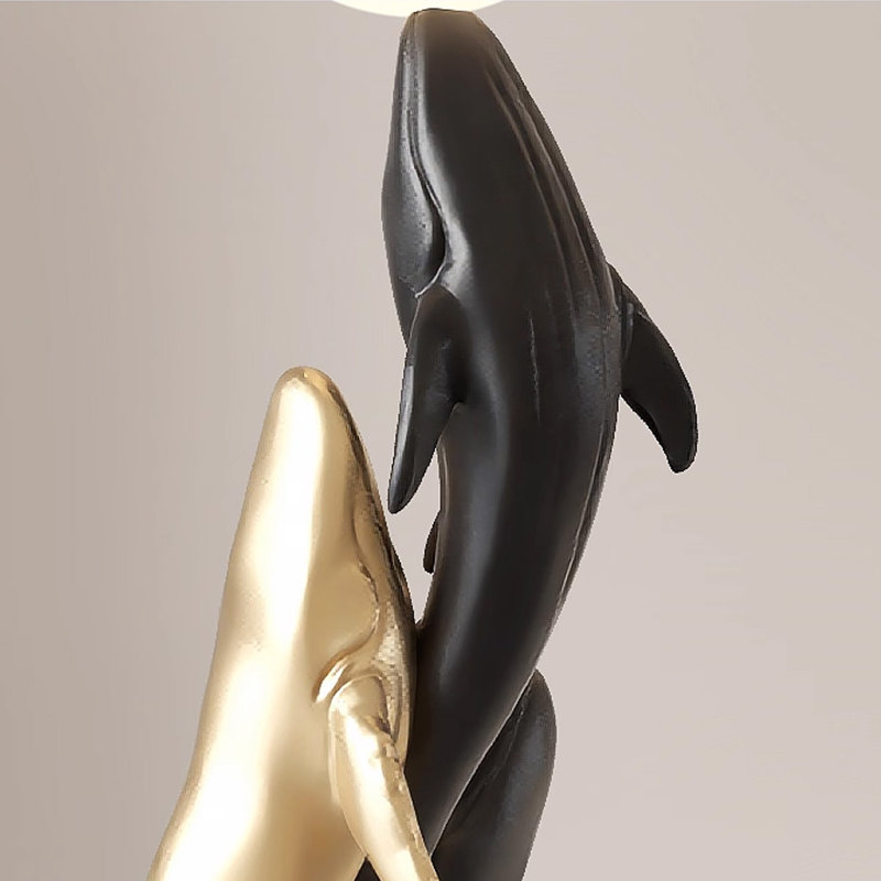 Modern Resin Finial+Decorative Object
