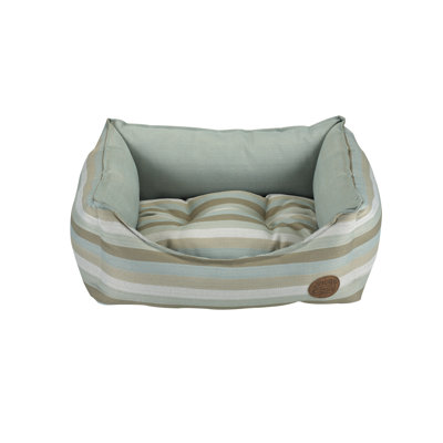Striped Polyester Pet Bed