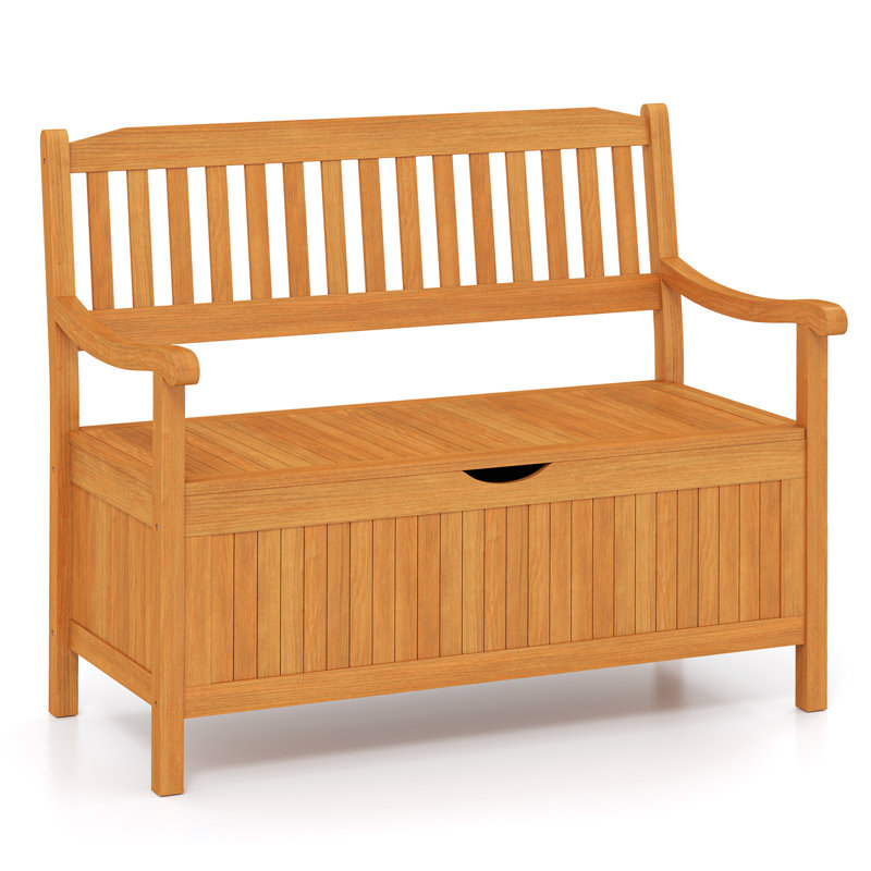 Solid Wood Acacia Outdoor Bench