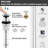 Single Hole Bathroom Faucet with Drain Assembly-62241198