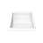 DreamLine DreamStone 36 in. D x 36 in. W Base and Wall Kit in White Modern Subway Pattern