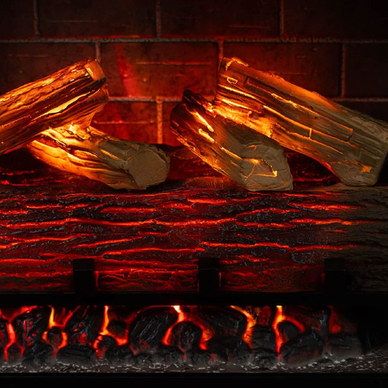 Uptown Smart Fireplace with Heat, 20.16" H x 23.96" W x 8.19" D