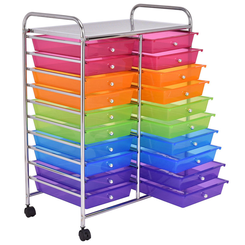 34'' H x 25'' W Utility Cart with Wheels
