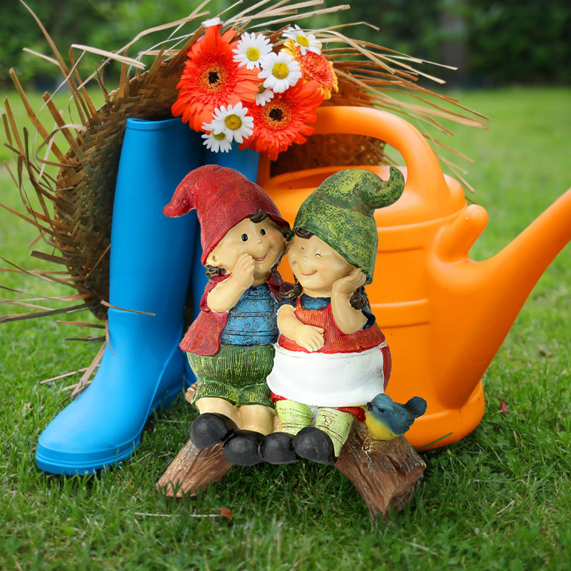 Statue de gnome «Telling Secrets»