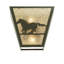 Rustic Lodge 2 - Light Flush Mounted Sconce