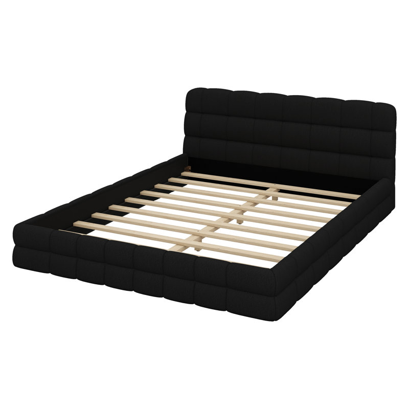 Latitude Run® Upholstered Platform Bed | Wayfair Deals