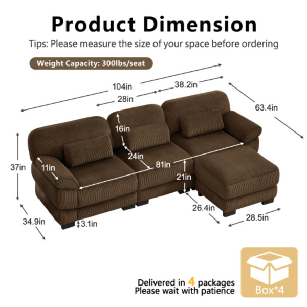 Dimensions du produit
