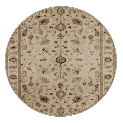 Machine Washable Tabriz Brown Area Rug