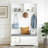 Hall Tree with Sliding Doors