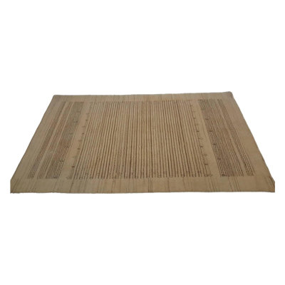 Canvello Hand Made Modern All Over Indo Gabbeh Rug - 4'0'' X 6'1''