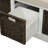 Rustic Storage Bench With 3 Removable Classic Rattan Basket , Entryway Bench Storage Bench With Removable Cushion (White)-1885331302