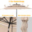 Leigh 3m Market Parasol-1614628586