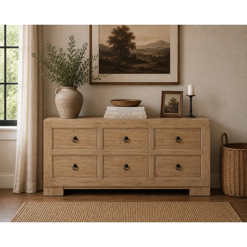 Capri 67.7'' W Solid Wood Sideboard