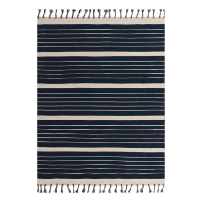 Iustin Cotton Striped Indoor Rug