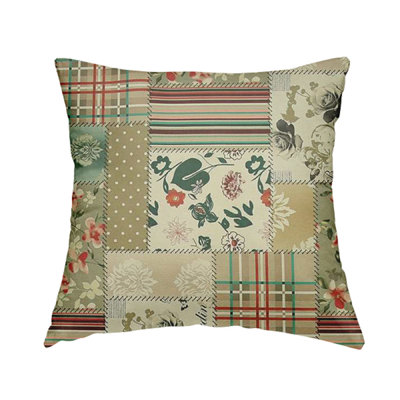 Venable Patchwork Square Throw Cushion