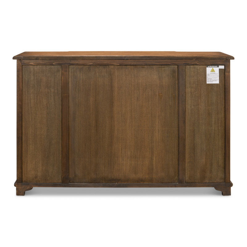Entree' 63'' W Solid Wood Sideboard, Brown