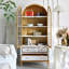 Burlywood Solid Wood Display Cases-114509283