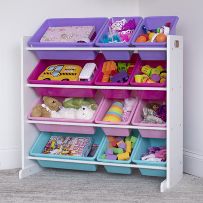 Organisateur de jouets avec bacs Rafael