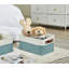 Bac de rangement pliable Decomomo | Cube de rangement pliable en tissu robuste avec poignées-1265045047