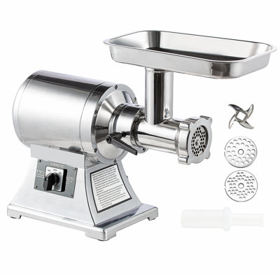 TECSPACE Stainless Steel Electric Meat Grinder