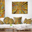 Tree Tops in Autumn Forest - Coussin imprimé forêt-29828453-29855030