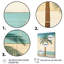 «Tropical Palm Tree In Faded Retro Colors I», art mural sur toile Meadow-1005694769-913600915